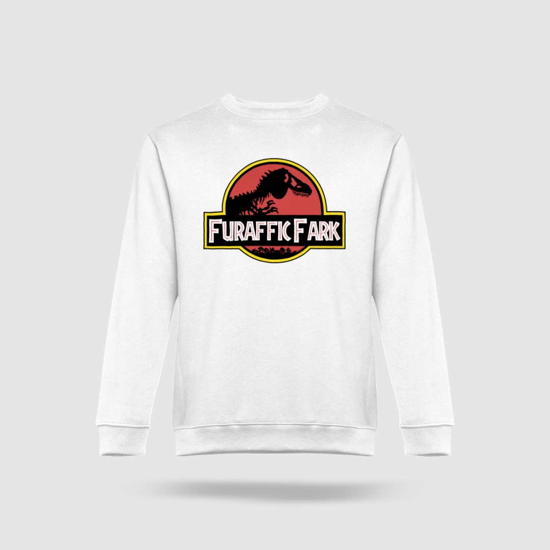 Sweatshirt_Phoenix_Furaffic_Fark_Branco Hoodie / Sweatshirt Furaffic Fark