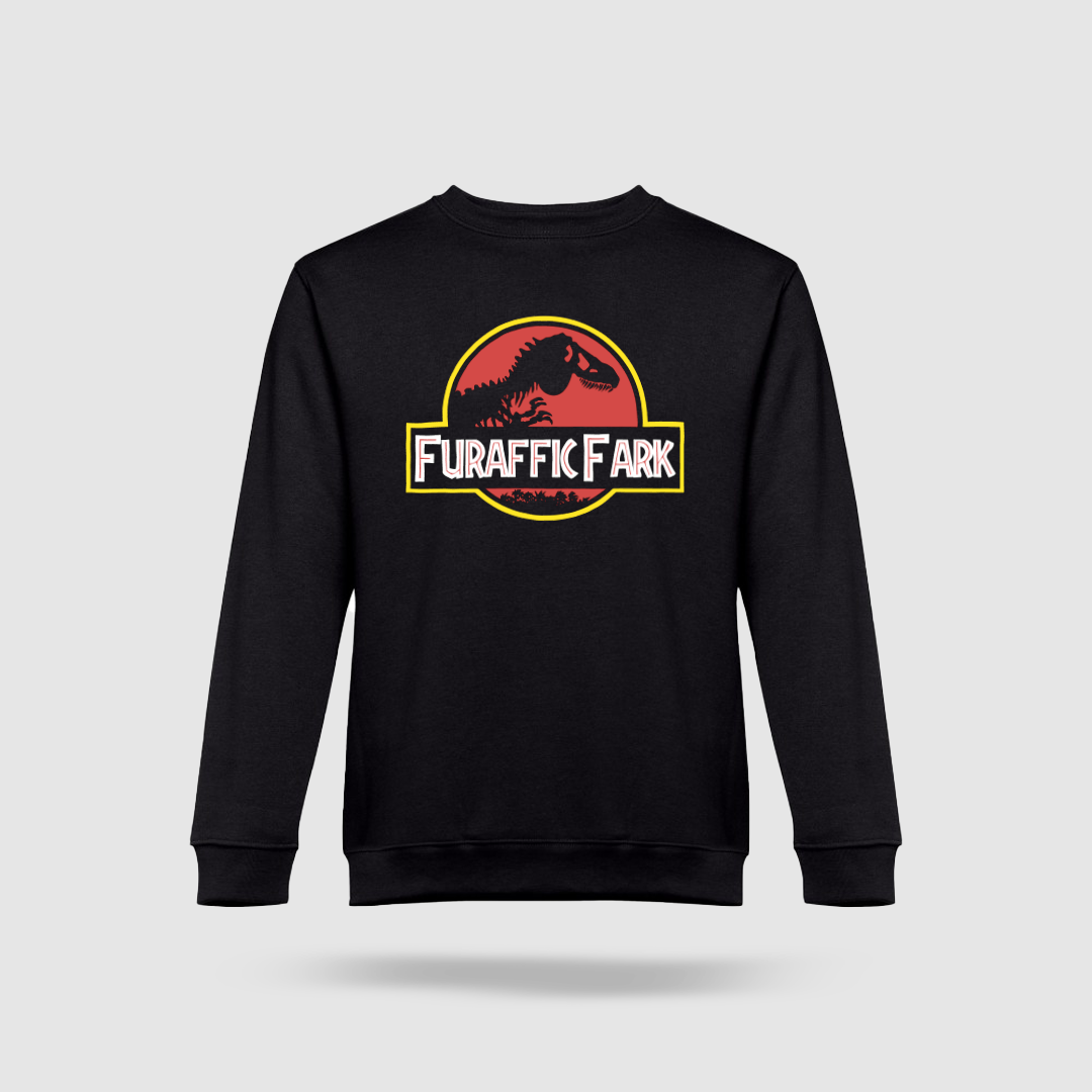 Sweatshirt_Phoenix_Furaffic_Fark_Preto Hoodie / Sweatshirt Furaffic Fark