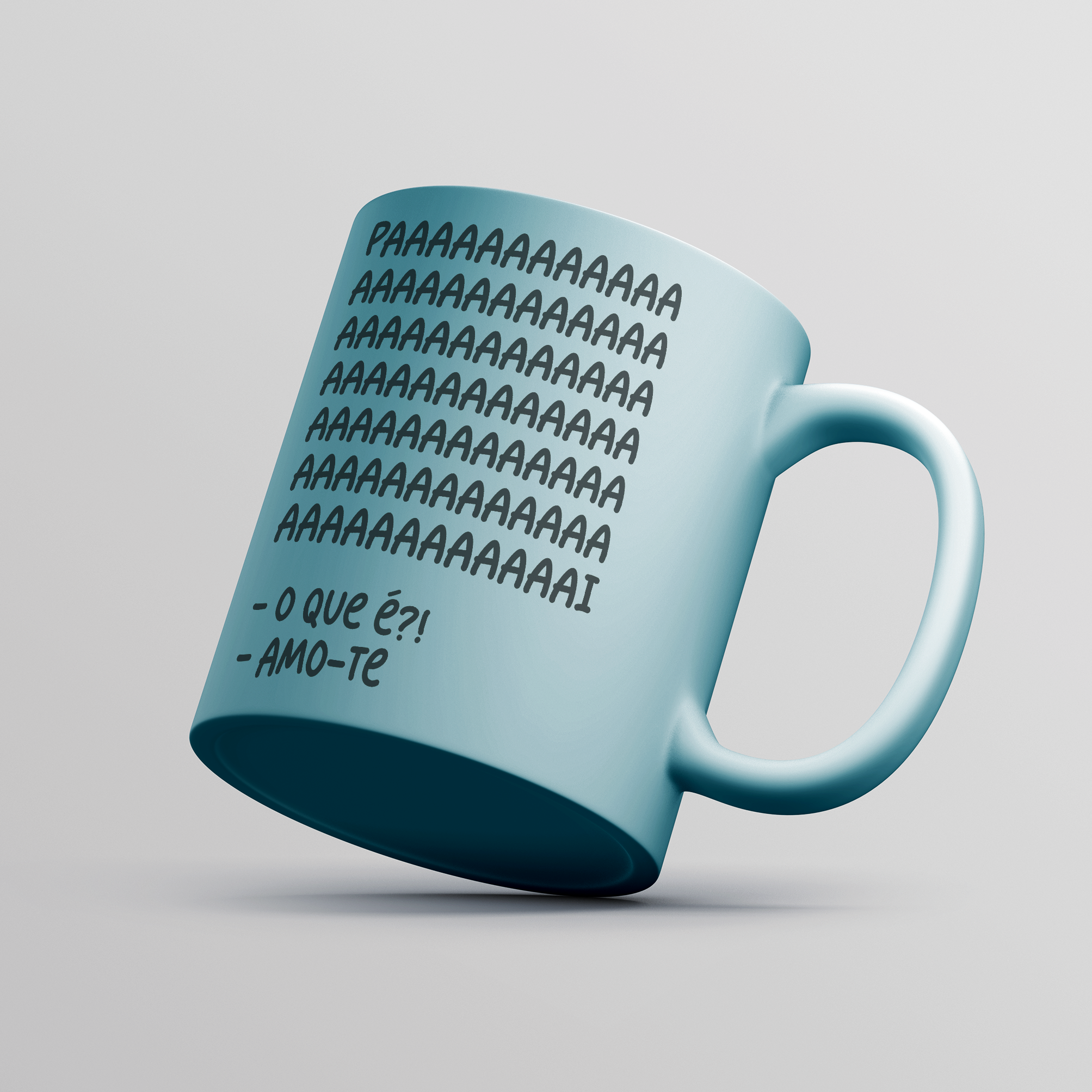 Caneca_PAAAAAI_mate_azul_claro Caneca PAAAAAAI. O QUE É?!