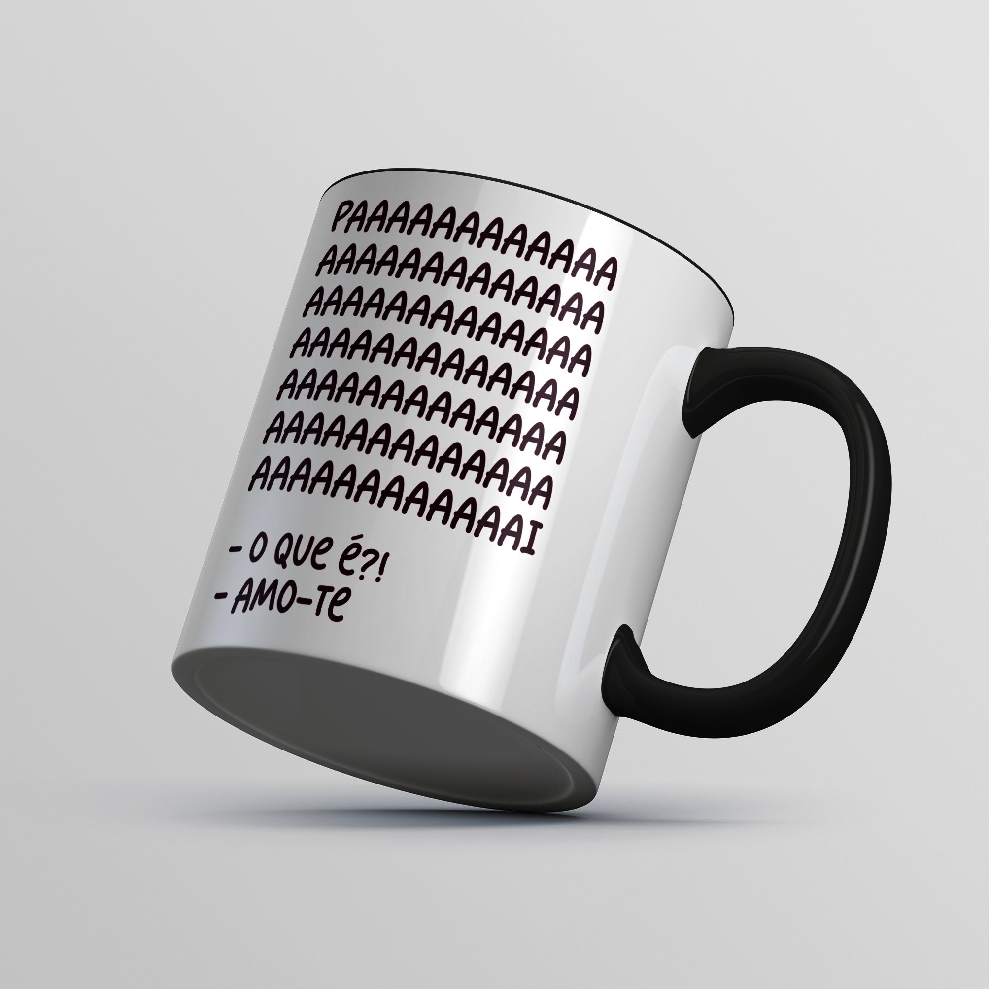 Caneca_PAAAAAI_preto Caneca PAAAAAAI. O QUE É?!